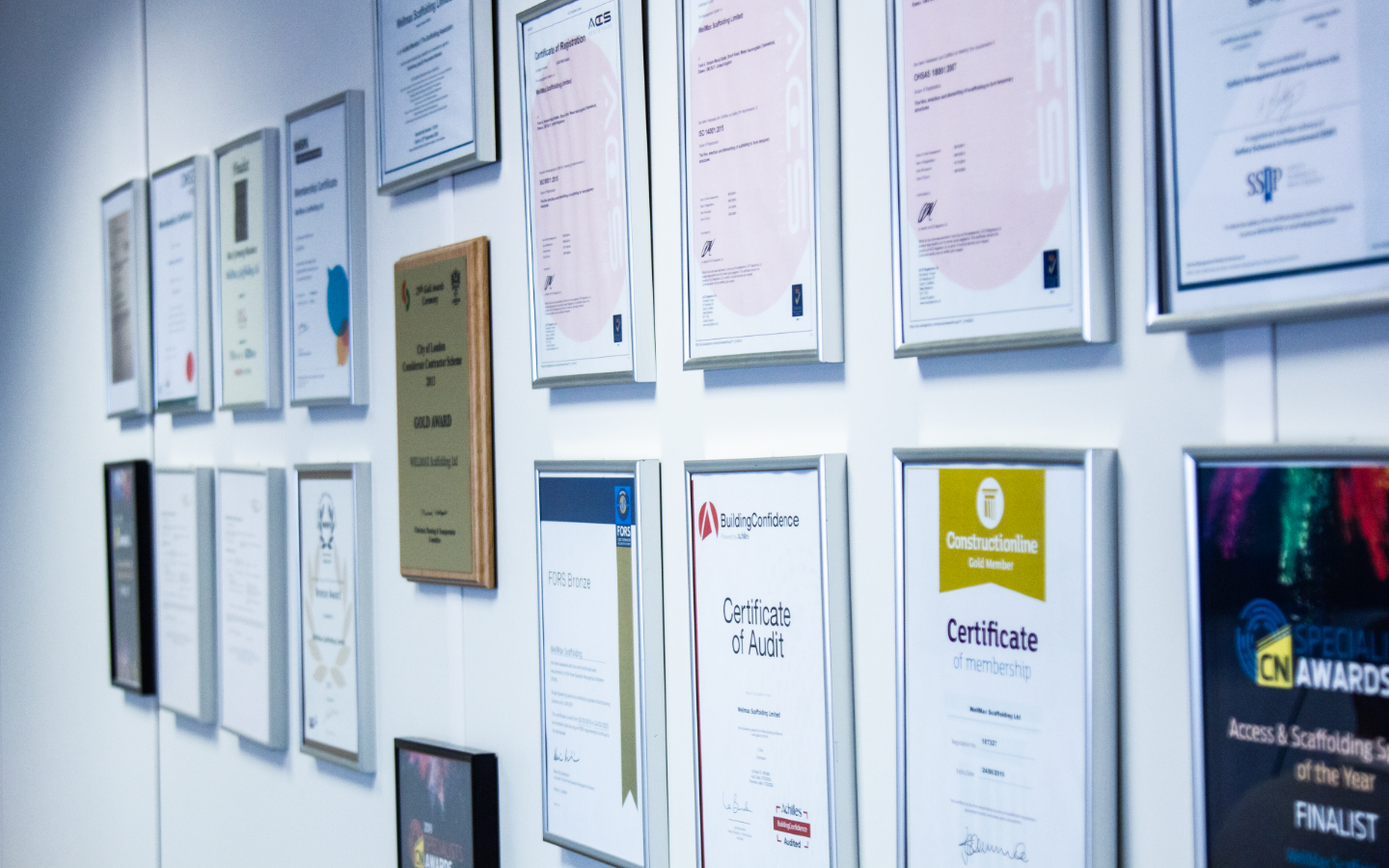 Our Accreditations Banner